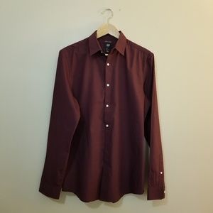 H&M Easy Iron Slim Fit Button Up Shirt